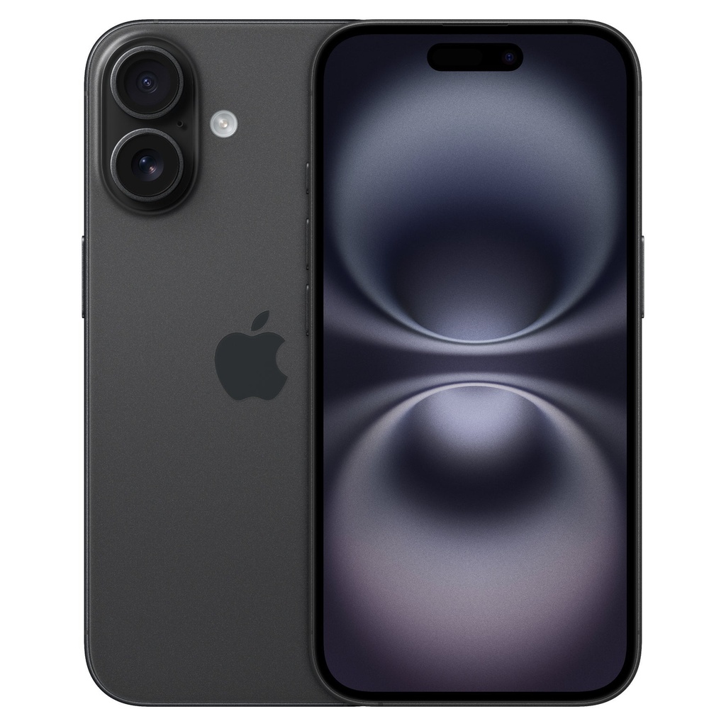 Mobiltelefon iPhone 16 128GB svart