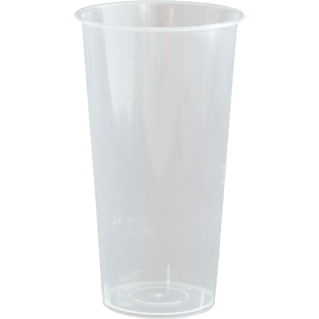 Plastglas flergångs klar 50 cl 25-pack