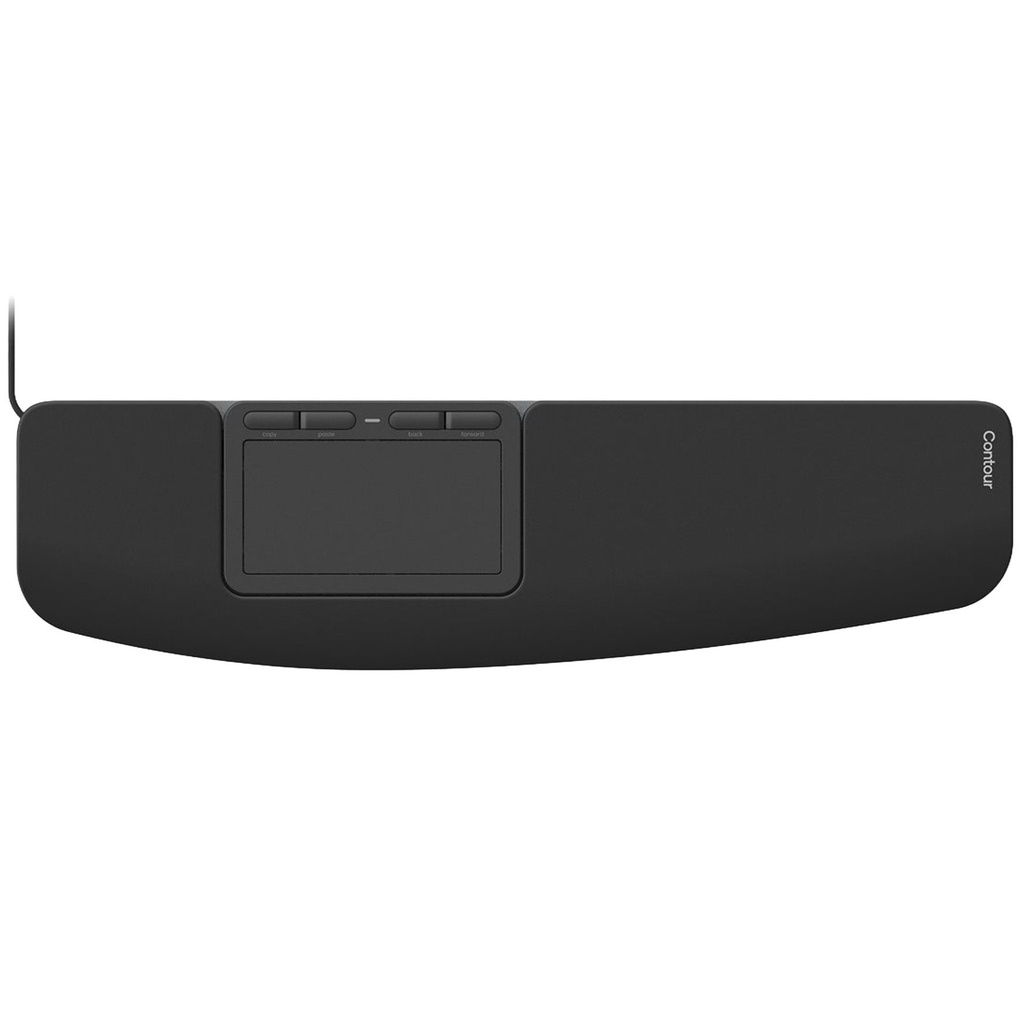 Centrerad mus Contour Touch trådad