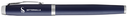 Penna Parker IM rollerball blå med silverdetaljer och vit Setterwalls logo