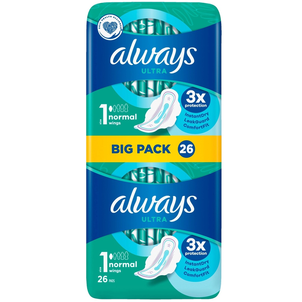 Dambinda Always Ultra Normal Value Pack 26-pack