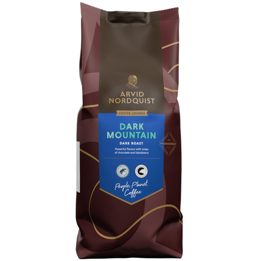 Kaffebönor hela Dark Mountain 1 kg Arvid Nordquist