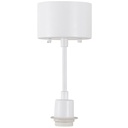 Takupphäng till plafond E27 vit