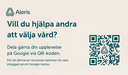 Klinikkort QR-kod/Google review-sida 90x50 300g 4+4 200 st/sts