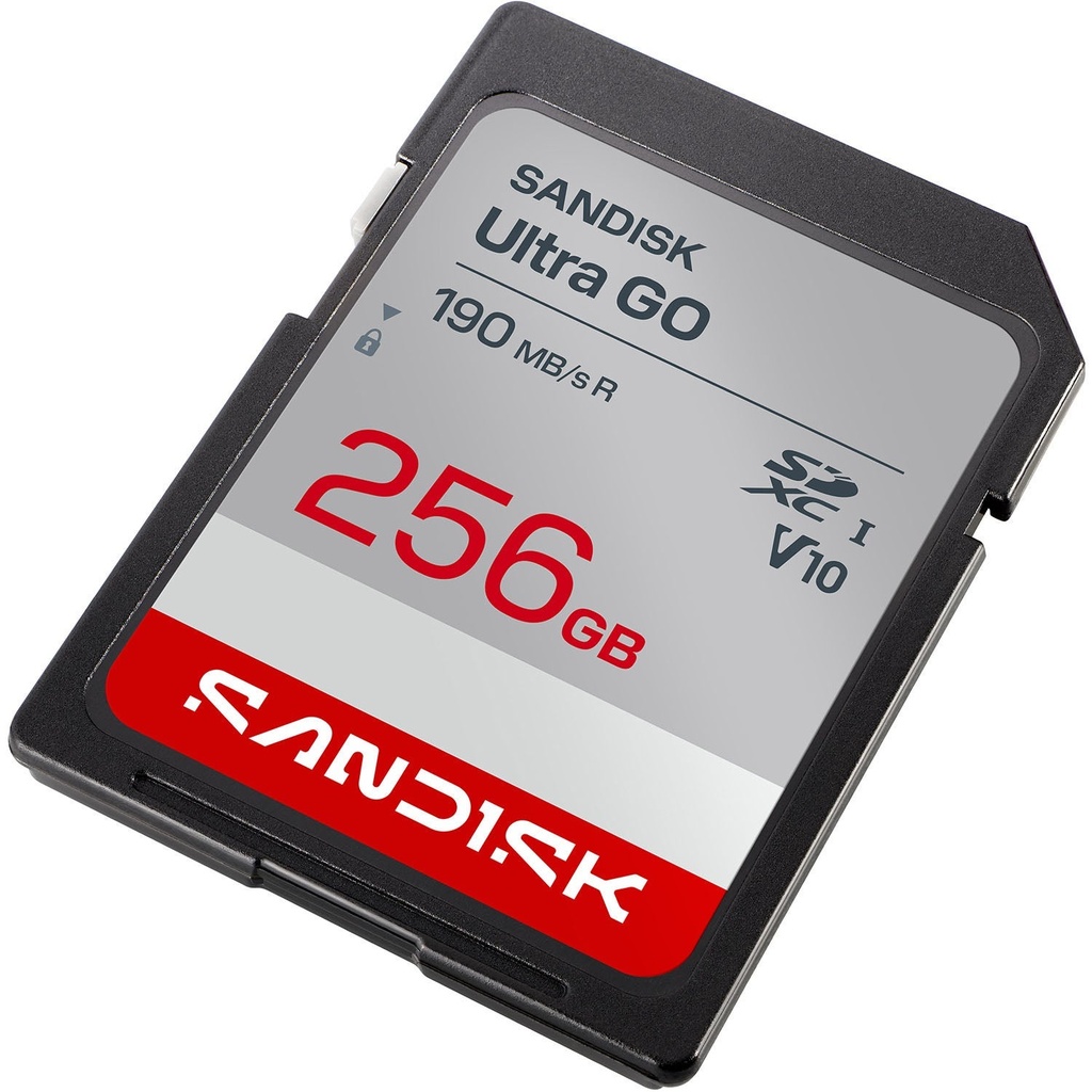 SD-kort Ultra GO 256GB 190MB/s C10 U1 UHS