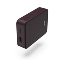 Powerbank 10000mAh USB-C+A Plommon
