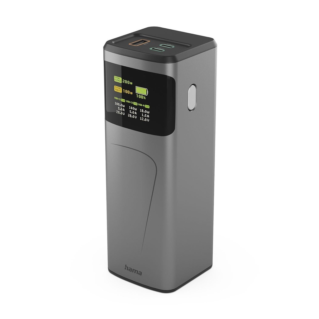 Powerbank 24000mah 2xUSBC 200W