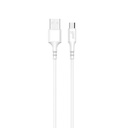Laddkabel MicroUSB till USB-A 2 m vit
