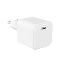 Laddare 220V 1xUSB-C PD/PPS 45W GaN vit