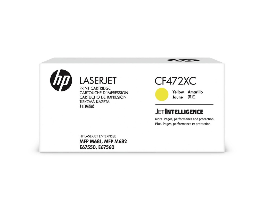 Toner HP 657X CF472XC Contract gul