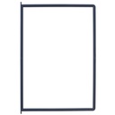 Displayramar A4 blå 10/fp