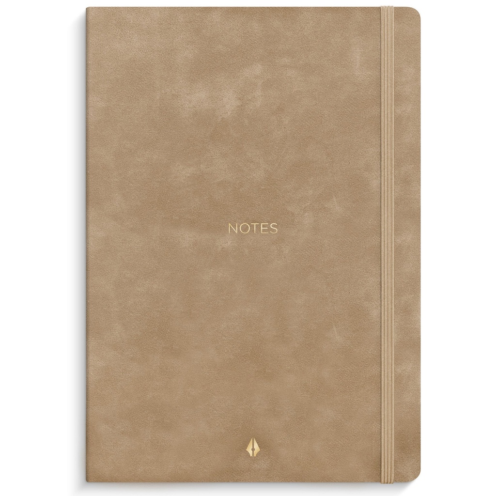 Anteckningsbok Deluxe A5 beige