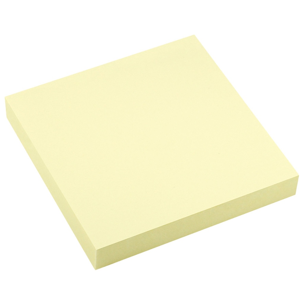 Notis Info Sticky Note 75x75 mm gul