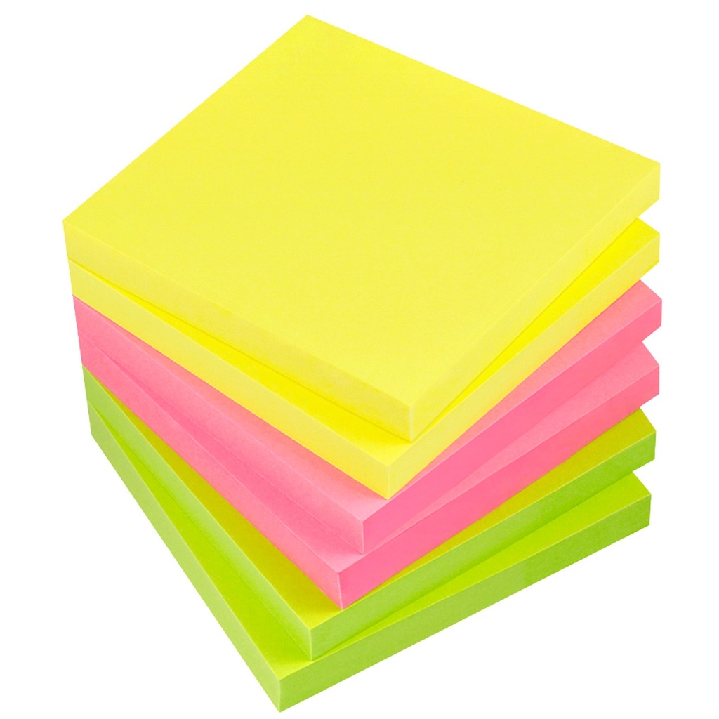 Notis Info 75x75 neon 6/fp