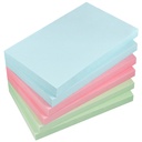 Notisblock Info Inspiration 75x125 mm pastell 6-pack
