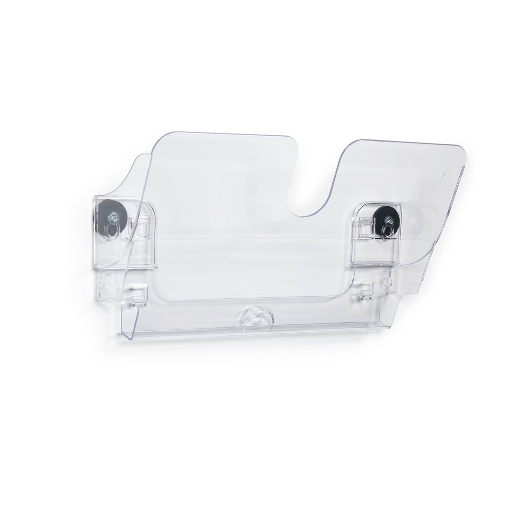 Broschyrställ Vägg A4L magnetiskt transparent