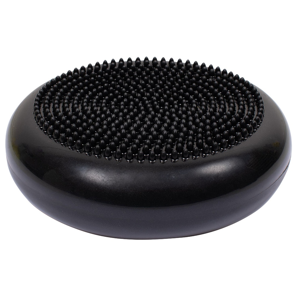 Balans- och massagekudde Ø 25 cm svart