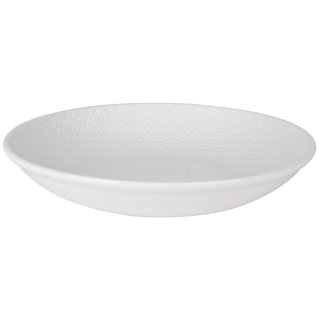 Tallrik djup Wellington 25 cm vit
