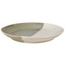 Tallrik flat Soho Verde 22 cm grön/beige