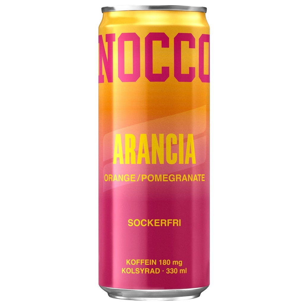 Energidryck Nocco Arancia 33 cl inkl pant