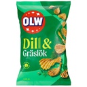 Chips OLW Dill & Gräslök 18x275 g