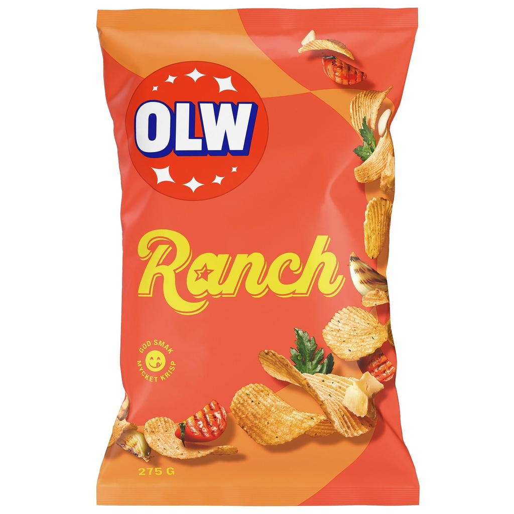 Chips OLW Ranch 18x275 g