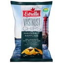 Västkustchips Estrella Havssalt Räfflade 10x180 g