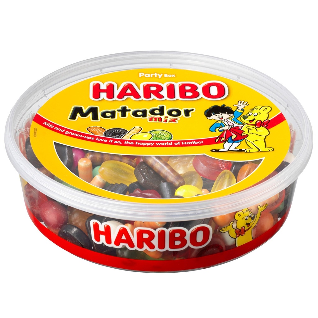 Godis Haribo Matador Mix 18x600 g