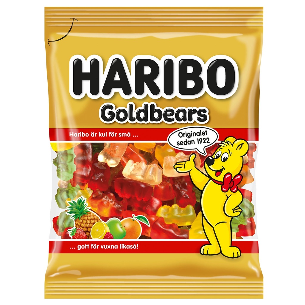 Godis Haribo Goldbears 24x80 g