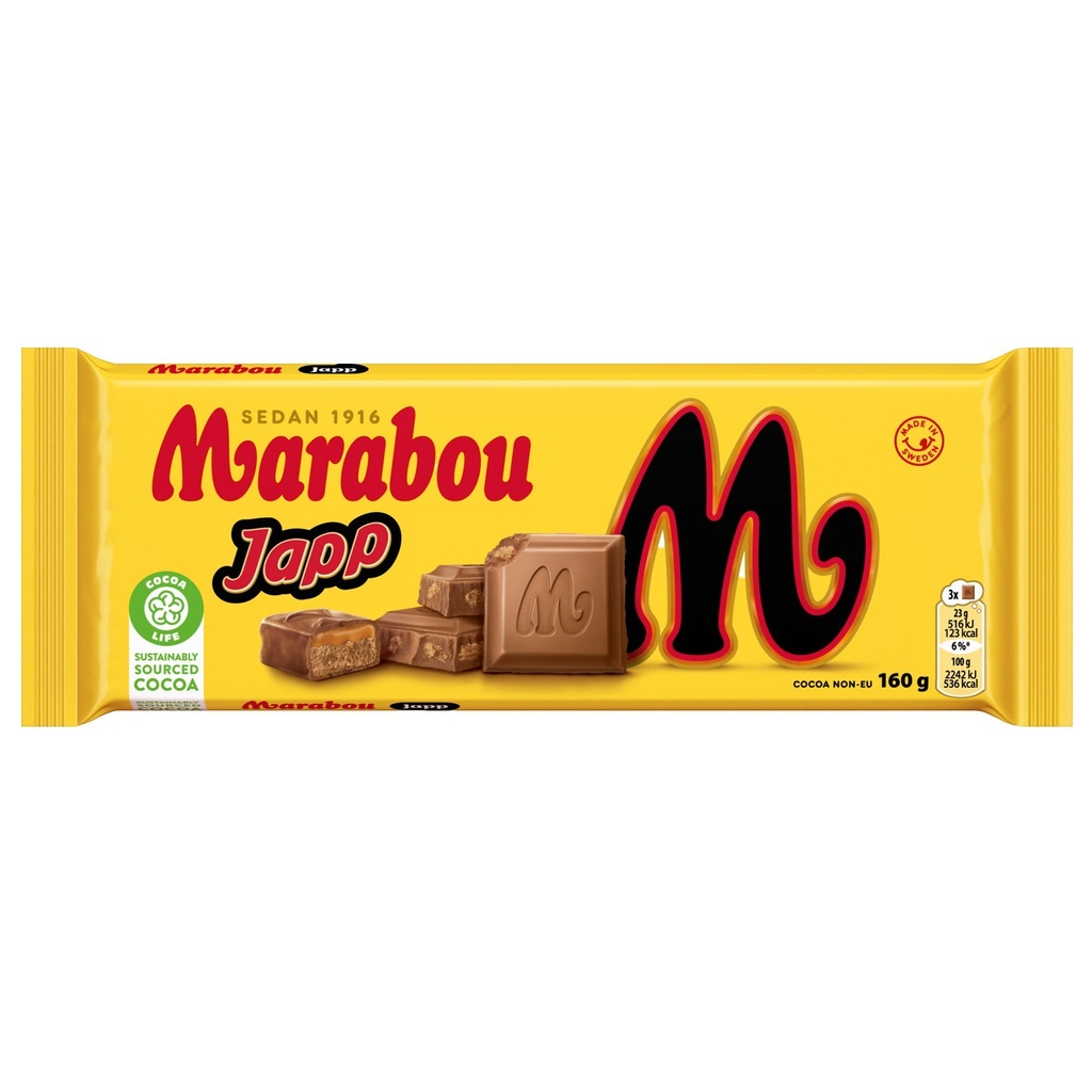 Choklad Marabou Japp 15x160 g
