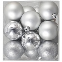 Julkula mix Silver 60 mm 20-pack