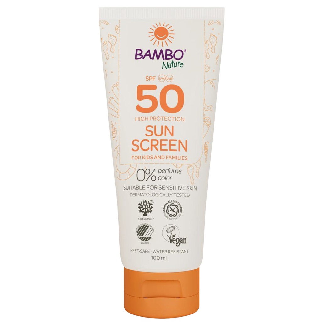 Solkräm Bambo Nature Spf 50 100 ml