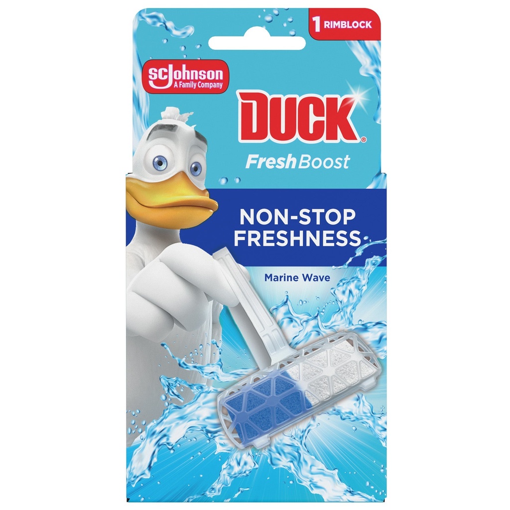 Toalettrengöring Duck Fresh Boost Marine Wave