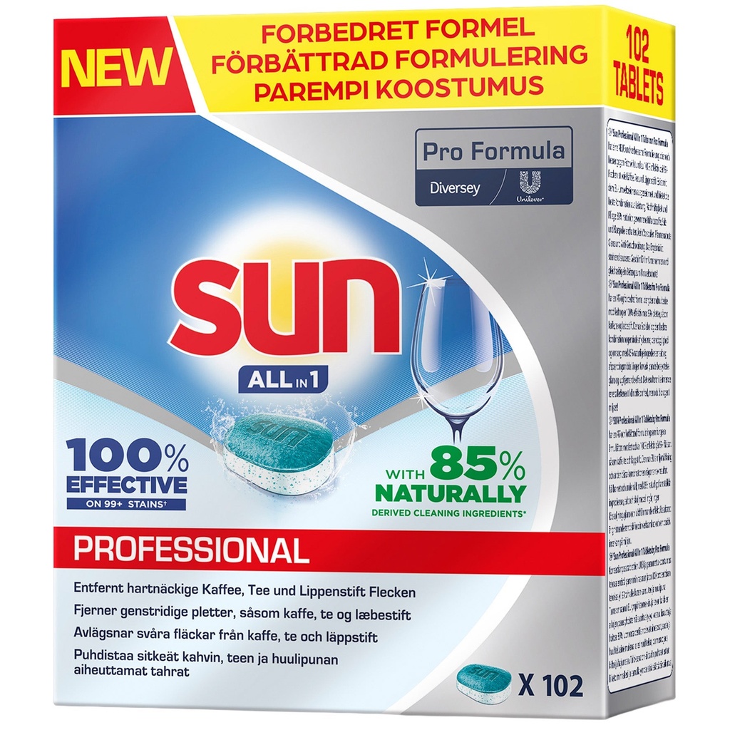 Maskindisk Sun Pro Tabletter All-in-1