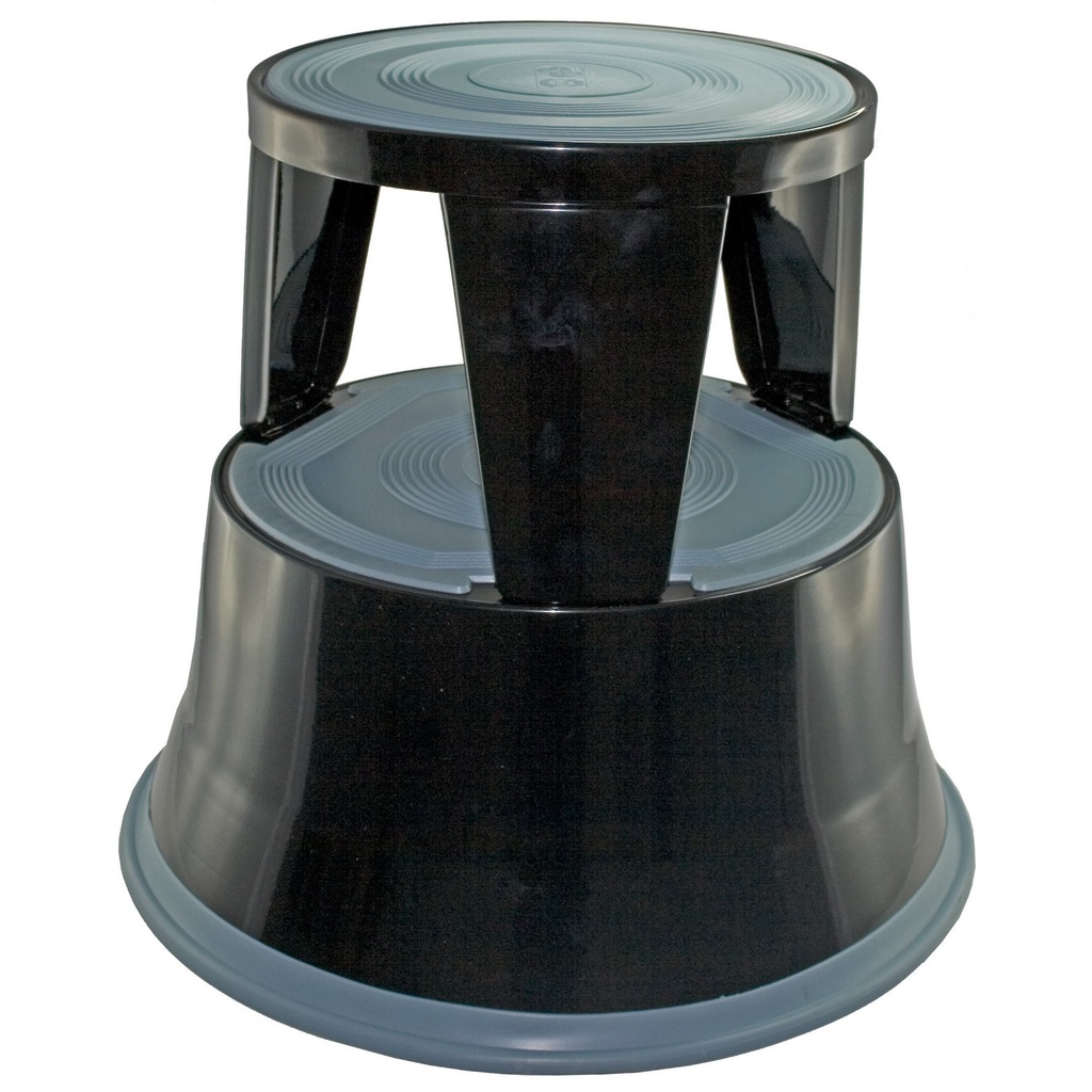 Stegpall 41 cm metall svart