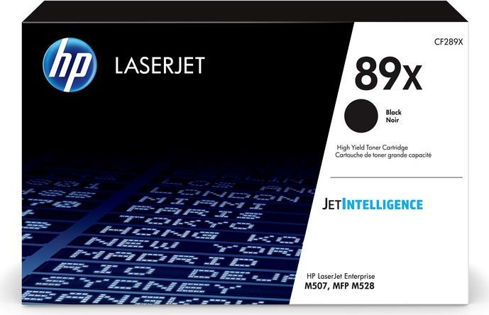 Toner HP 89X CF289X svart 10K