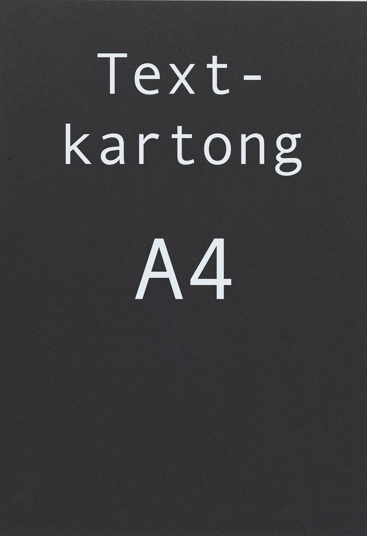 [2278004] Kartong A4 svart 25 st/fp