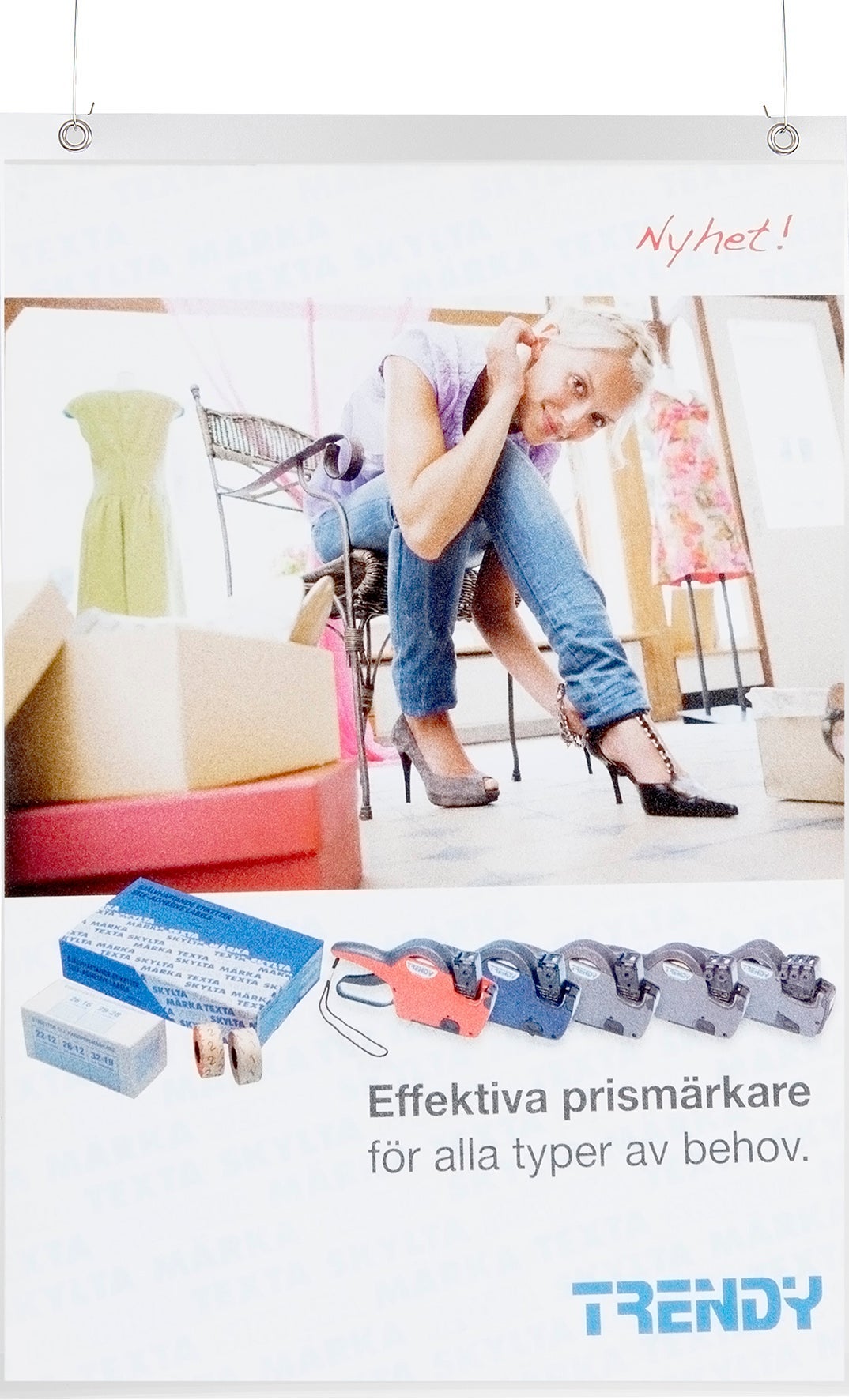 [2277791] Plastficka frihängande A3 transparent