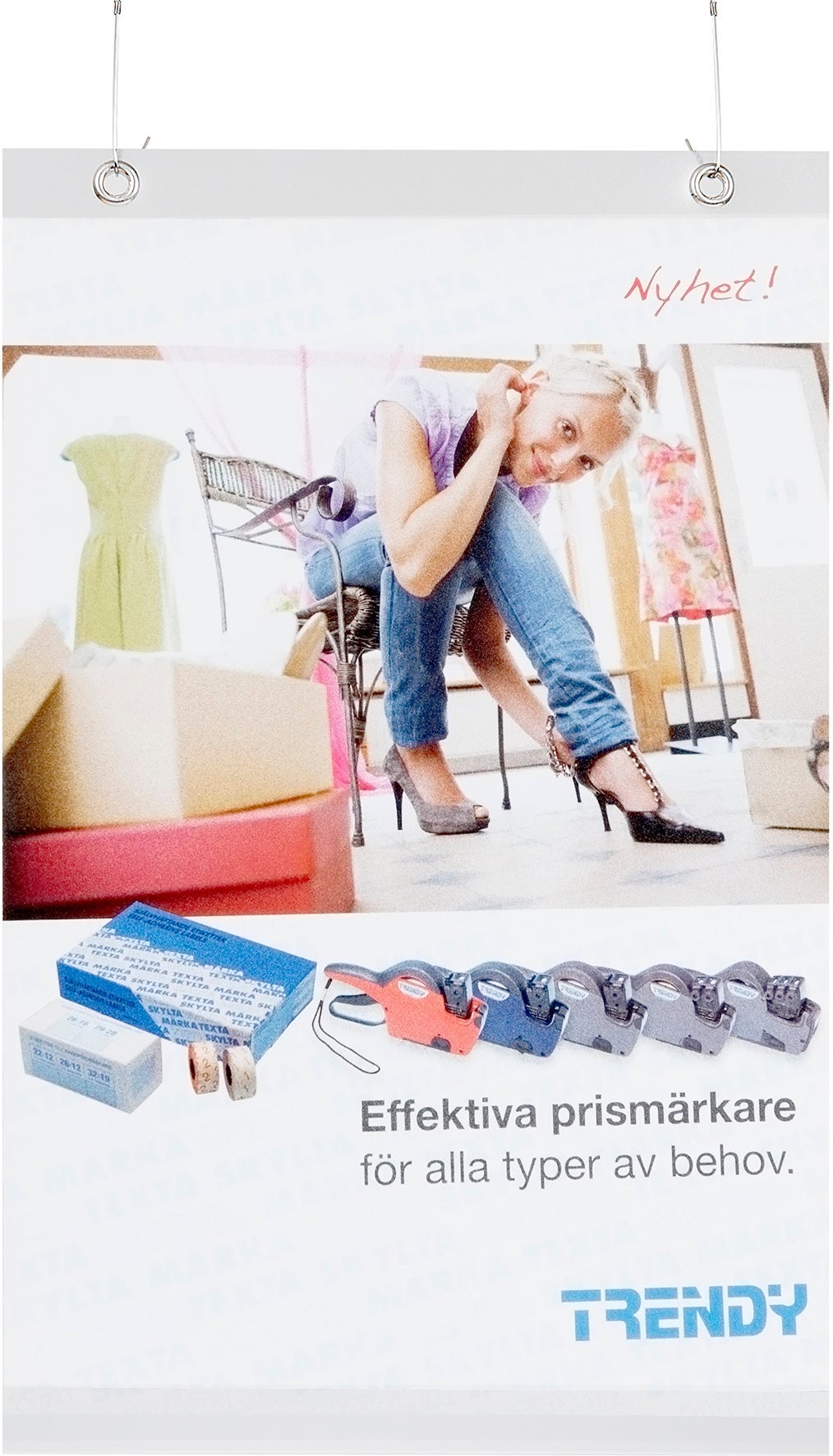 [2277790] Plastficka frihängande A4 transparent