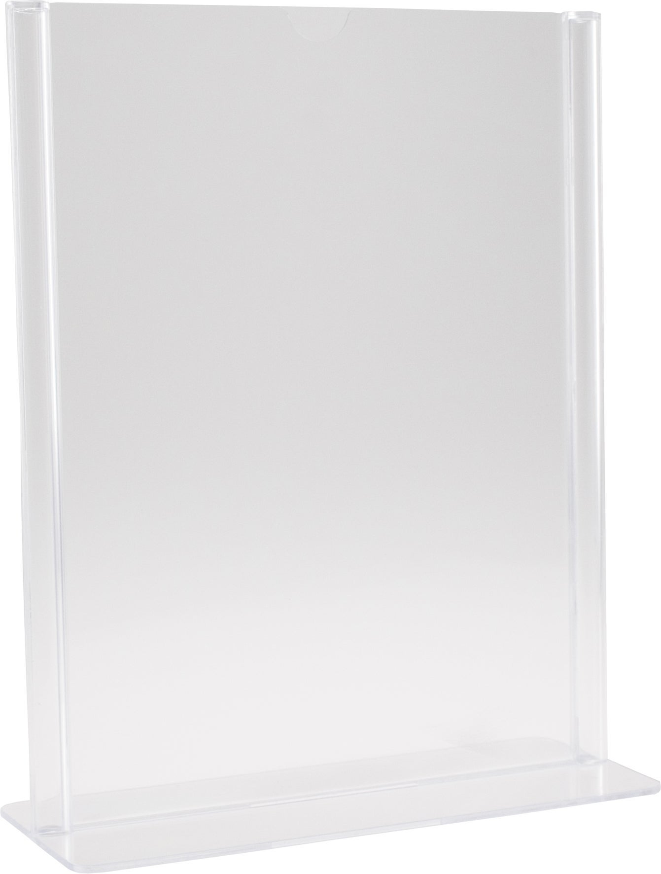 [2361886] Skyltställ A6  T-fot transparent
