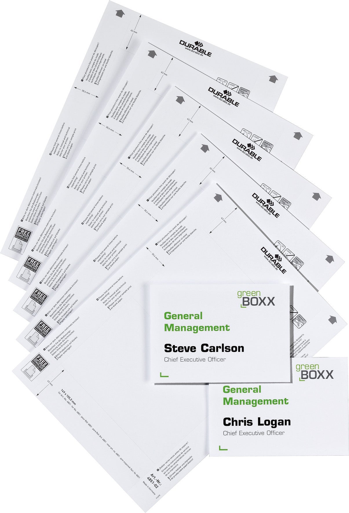 [8552850] Etiketter Info Sign/Click Sign 149x105,5 mm vit