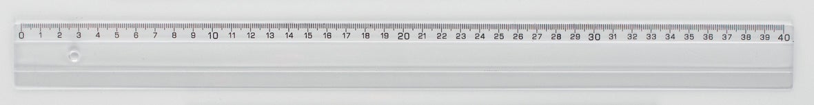 [2120104] Linjal plast 400 mm