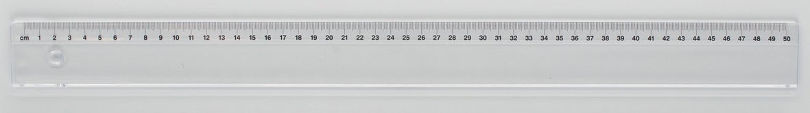 [2120105] Linjal plast 500 mm