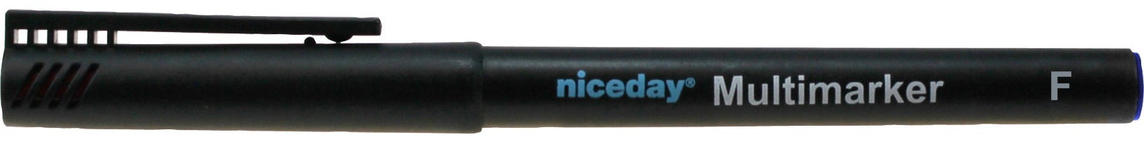[2203631] Tusch Niceday fin permanent blå