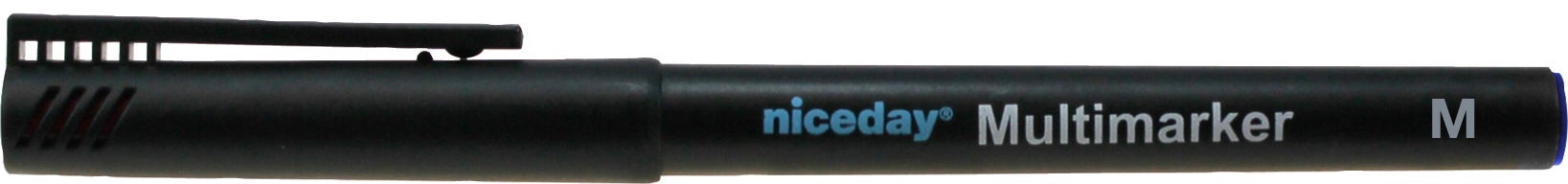 [2203641] Märkpenna Niceday medium permanent blå