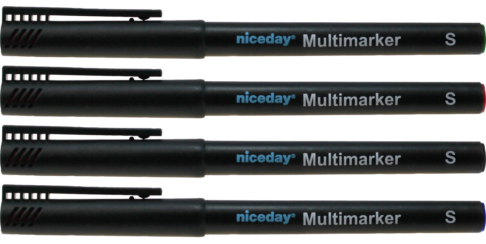 [2203651] Märkpenna Niceday superfine permanent 4-set