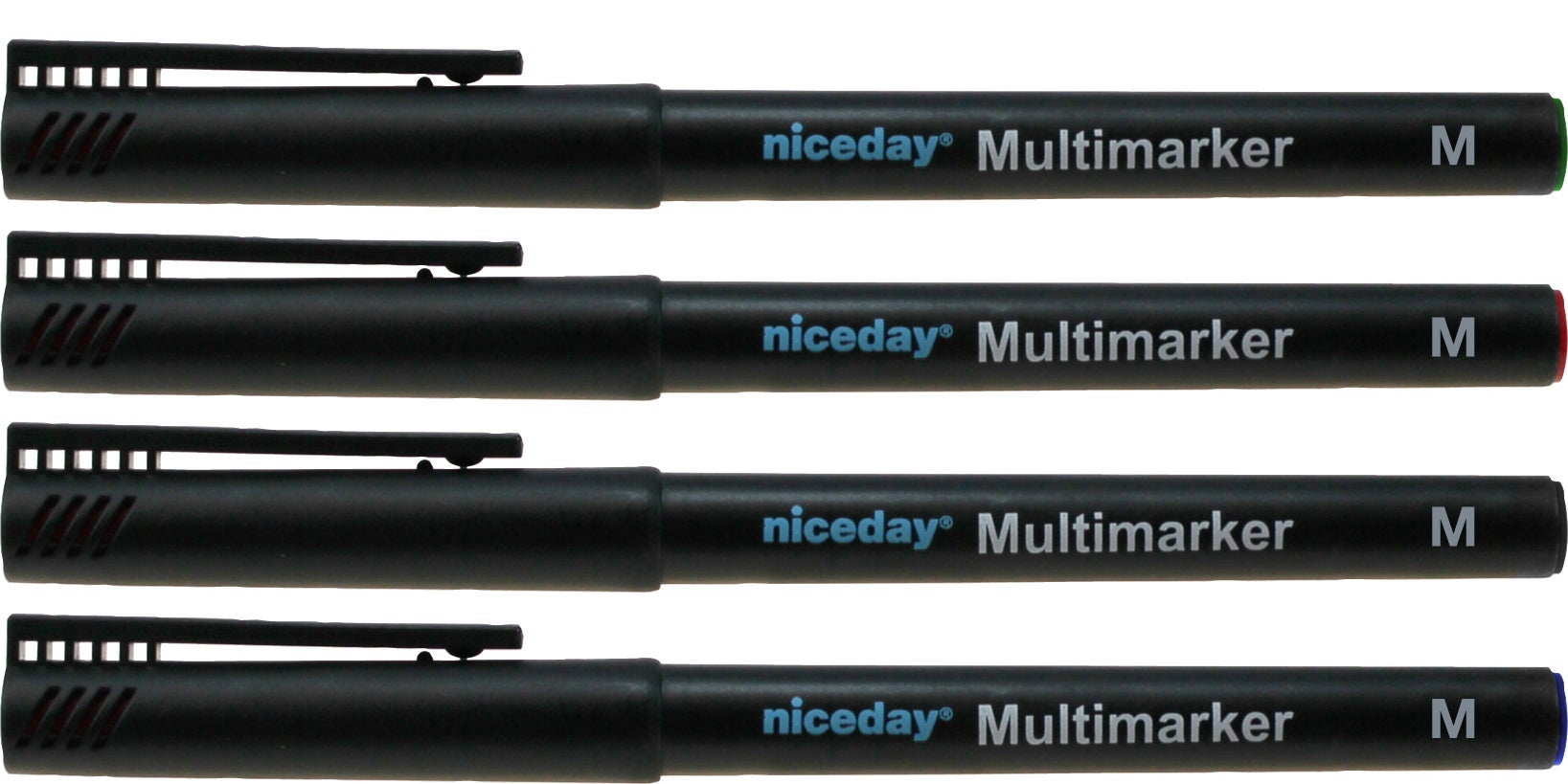 [2203653] Märkpenna Niceday medium permanent 4-set