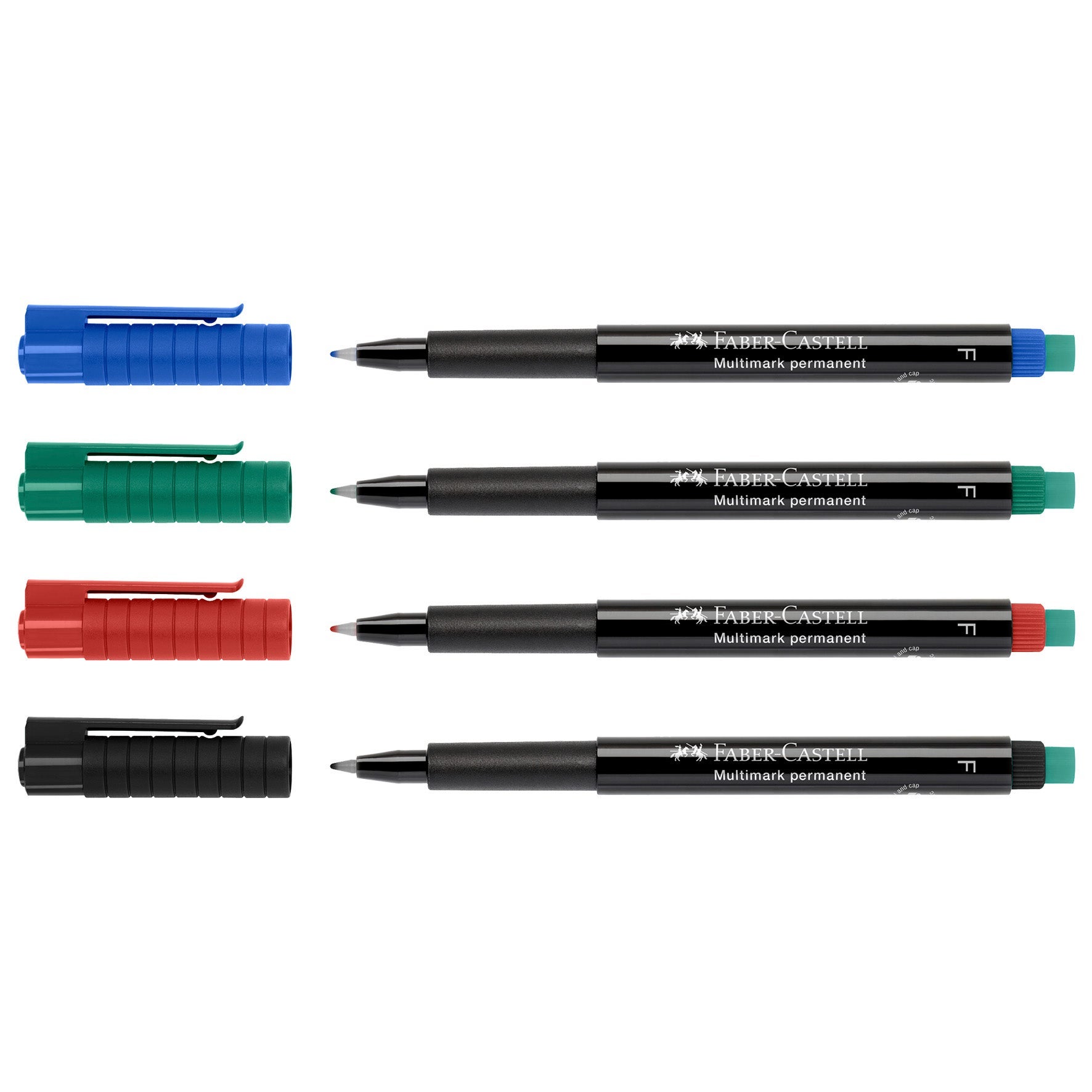 [2219464] Märkpenna Faber Castell Fine permanent 4 st/fp