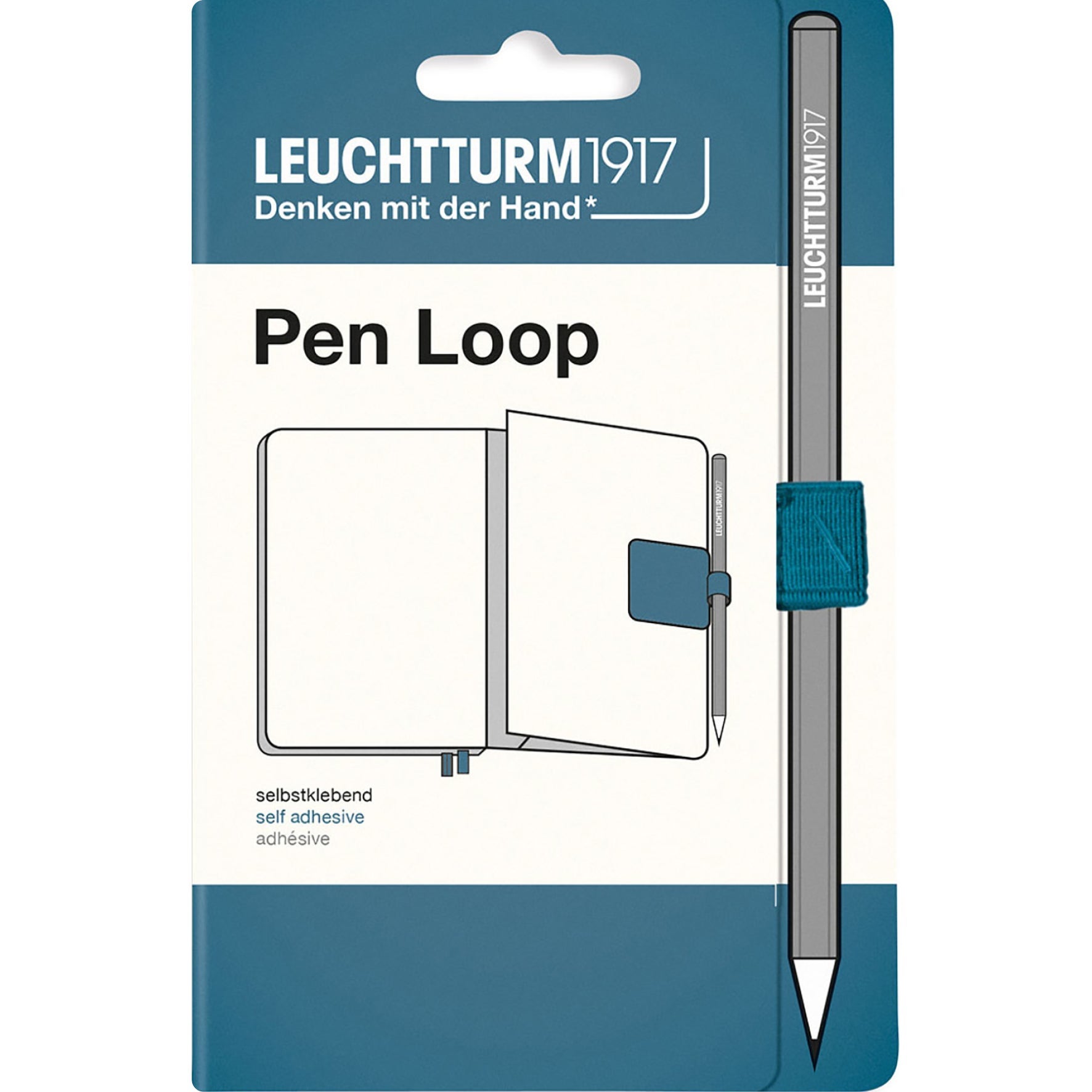 [2369999] Pennhållare Pen loop stone blue