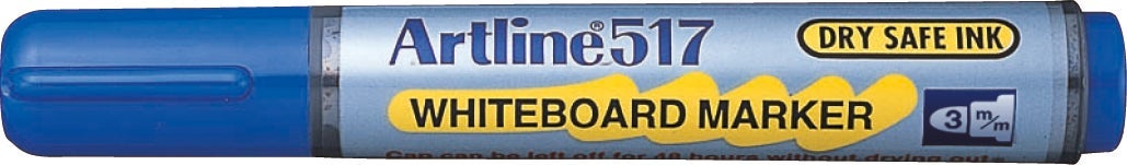 [2409421] Whitebord-penna Artline 517 rund  blå